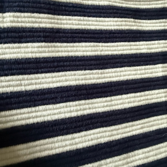 Ralph Lauren Navy and White Striped Dress - girl size 7 - Picture 5 of 5